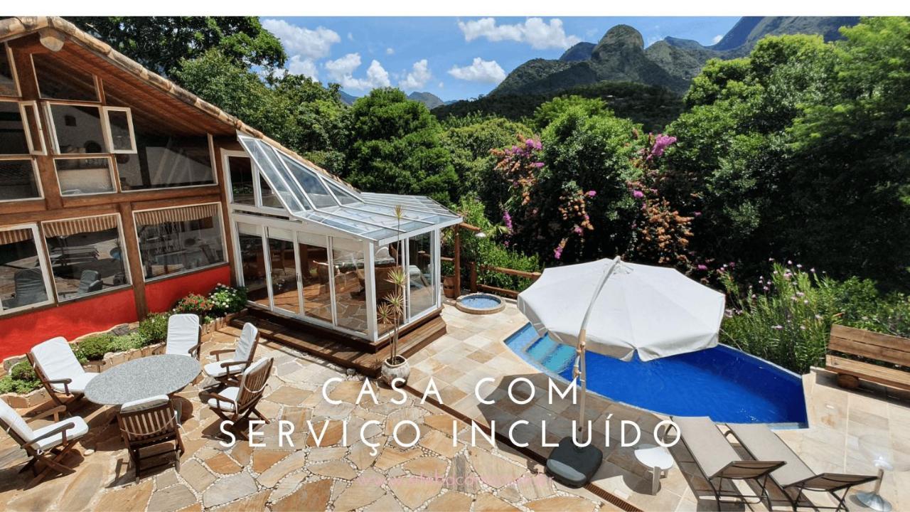 Casa Maria Comprida, Servico Incluido, Linda Vista Petrópolis 外观 照片