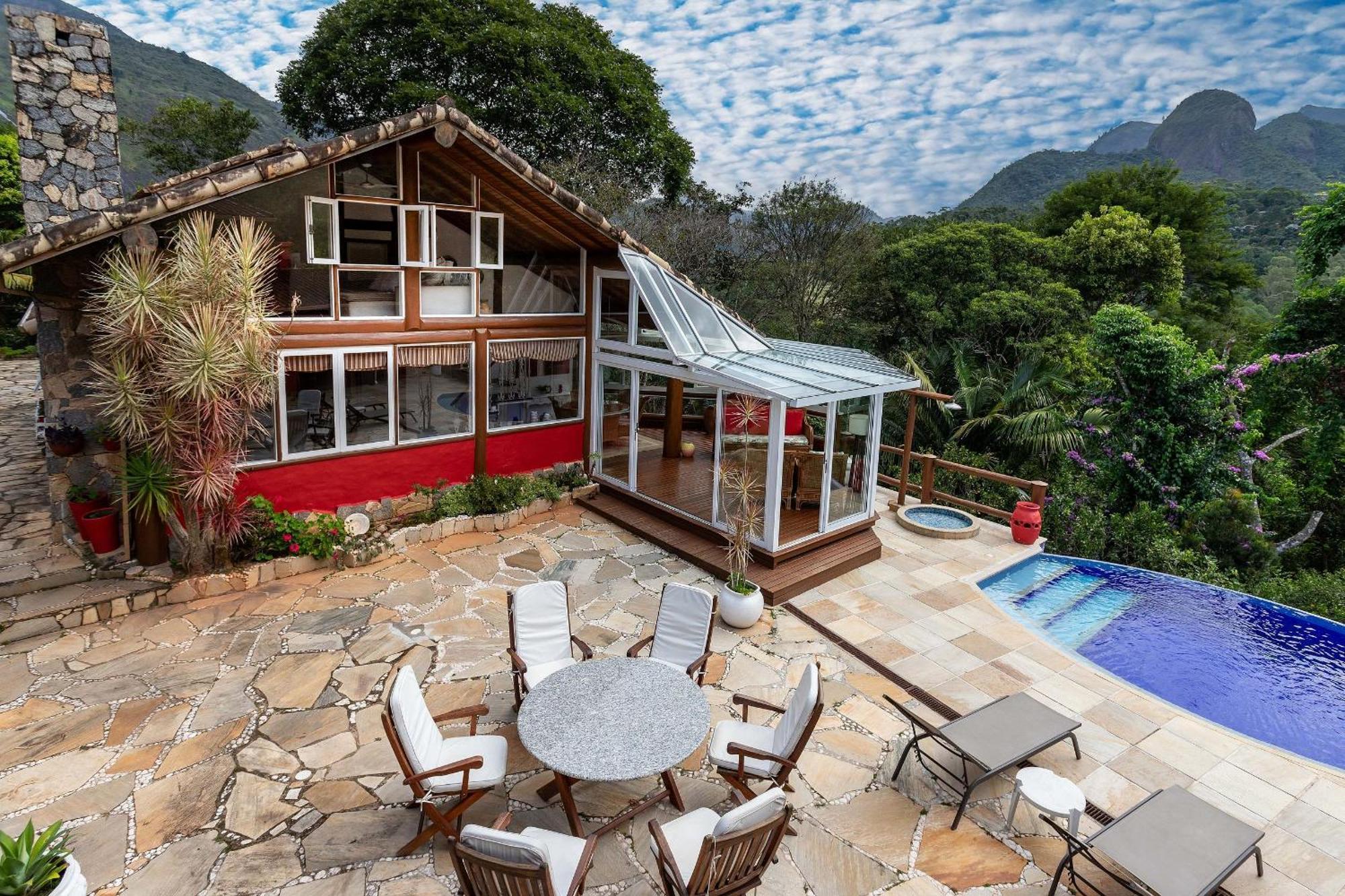 Casa Maria Comprida, Servico Incluido, Linda Vista Petrópolis 外观 照片