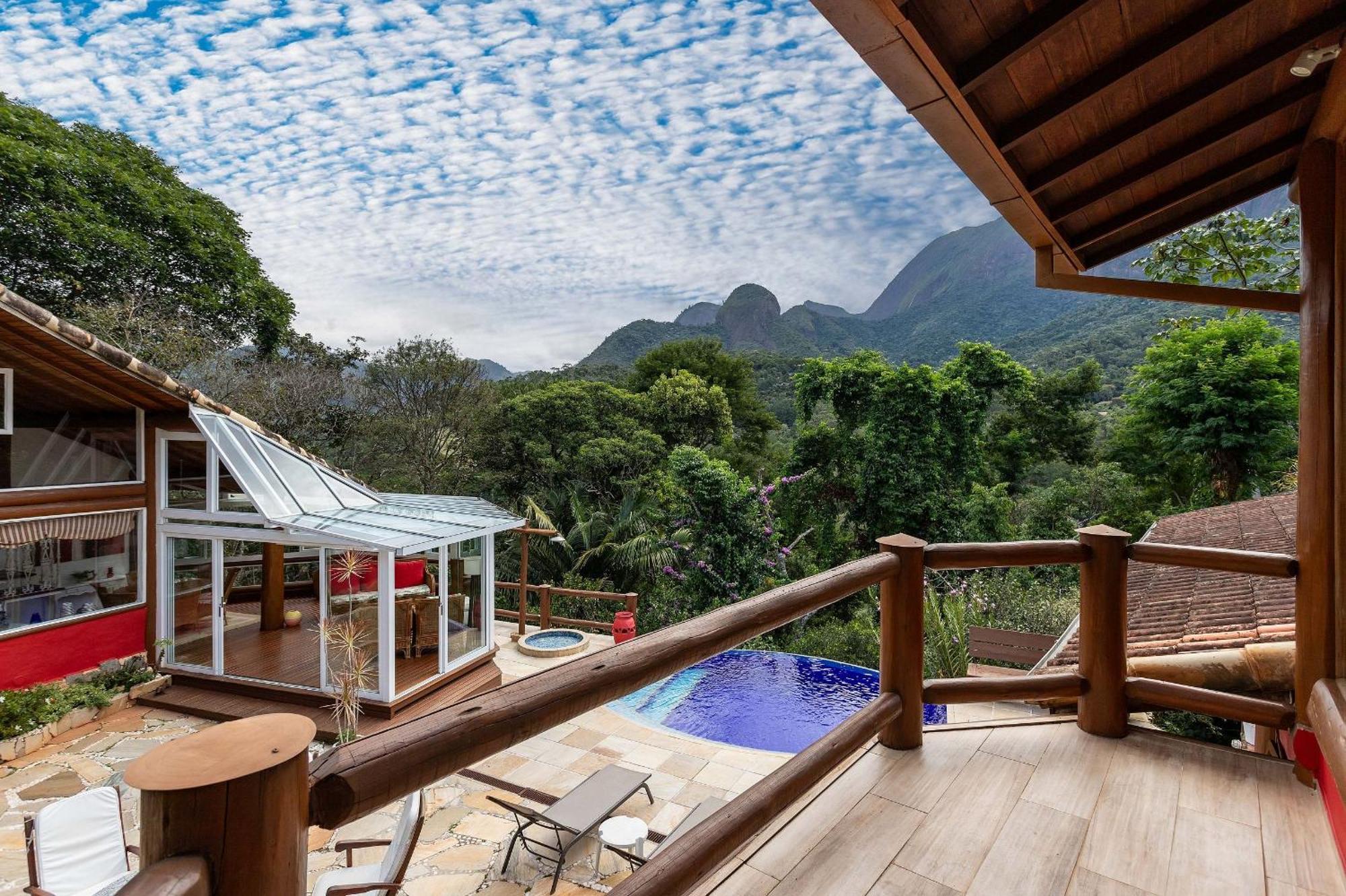 Casa Maria Comprida, Servico Incluido, Linda Vista Petrópolis 外观 照片