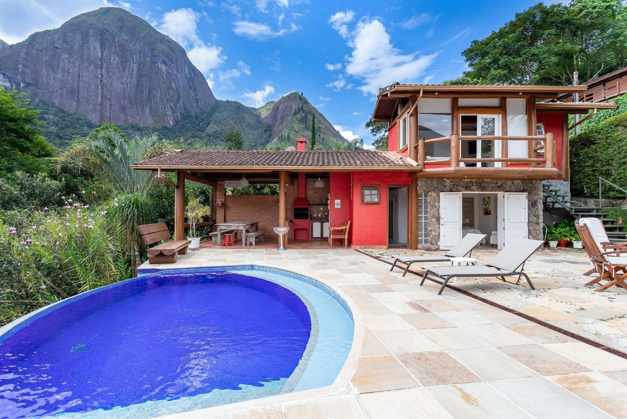 Casa Maria Comprida, Servico Incluido, Linda Vista Petrópolis 外观 照片