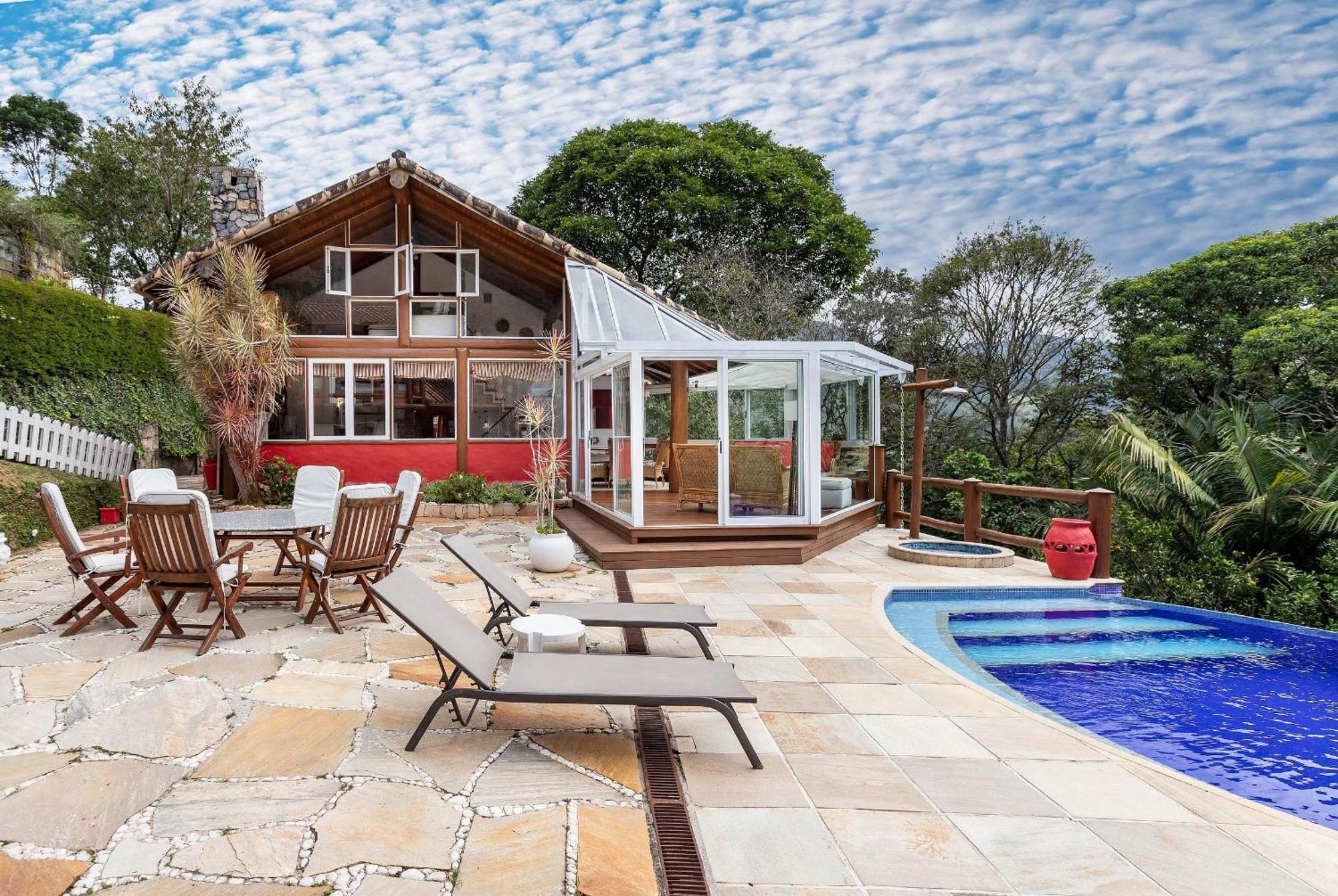 Casa Maria Comprida, Servico Incluido, Linda Vista Petrópolis 外观 照片